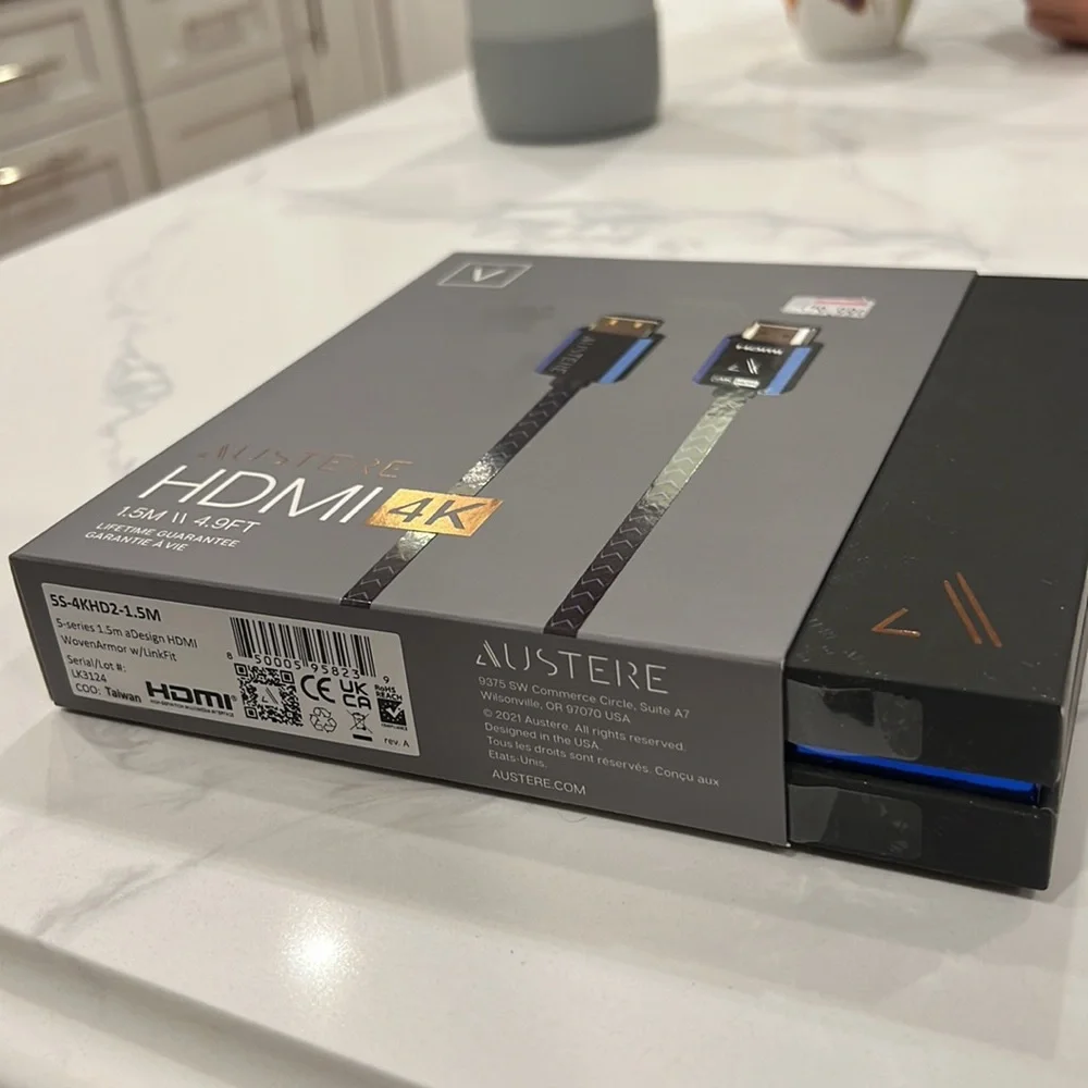 Austere HDMI 4K CABLE 1.5 M // 4.9 FT